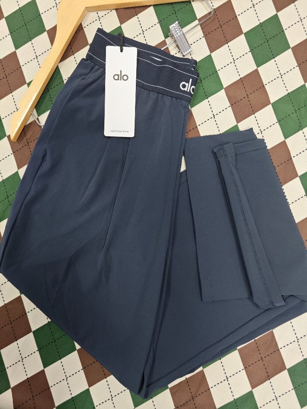 Navy Blue🦄ALO Yoga Women's Suit Up Trouser💛 Everyday/Office Pants (Regular) - Picture 8 of 9